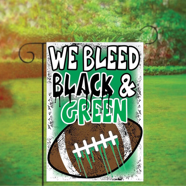 Football Garden Flag with Custom Team Colors