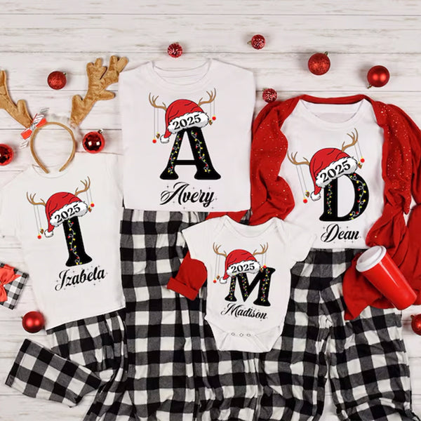 Custom Christmas Family Name 2025 Shirt, Christmas 2025 Shirt