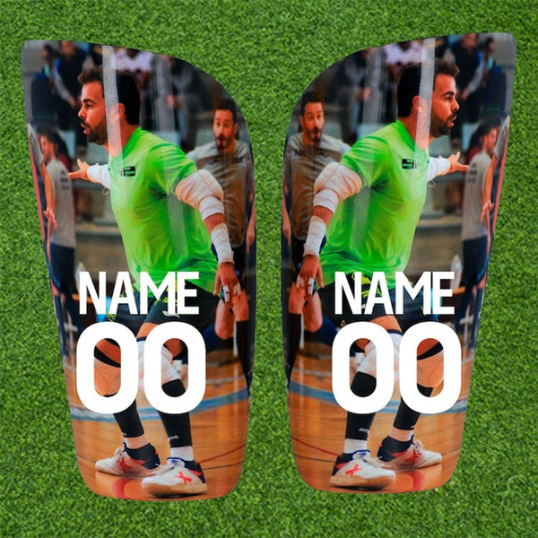 Custom Photo Shin Pad and Sleeve for Soccer Football Lovers