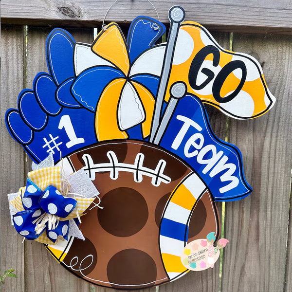 Door Hanger | Football Door Hanger | Football | Fall Door Hanger