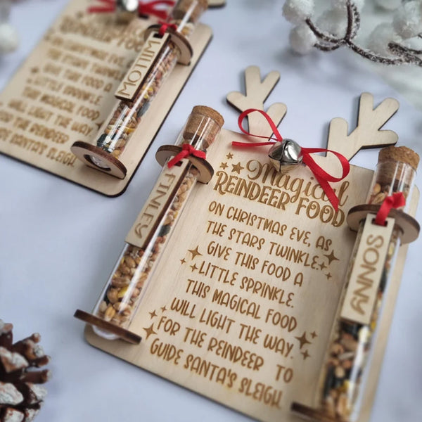 Personalised reindeer food, magic reindeer food
