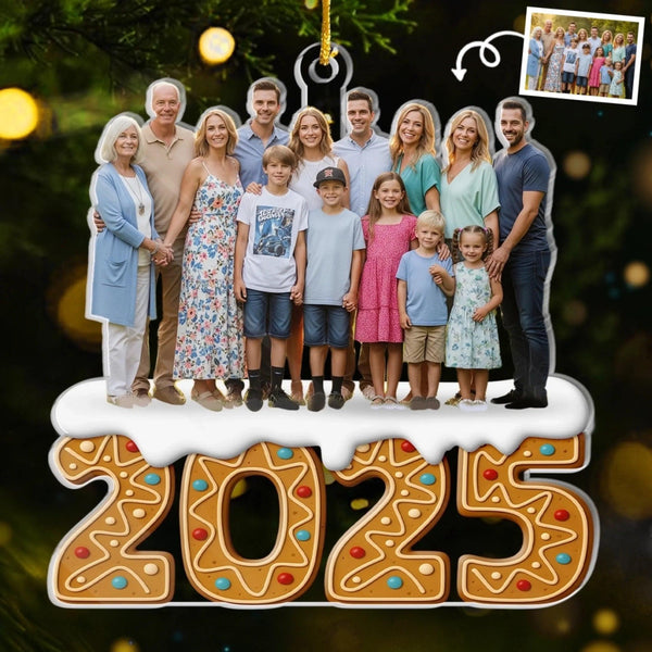 Personalized Photo Family, Friends, Couple Ornament