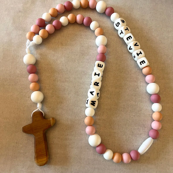Custom Baby Rosary | Chewy Rosary for Babies