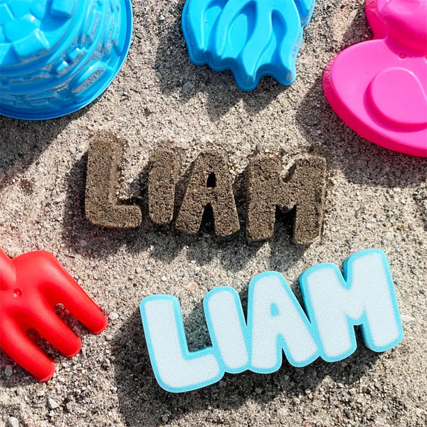 Personalized Sand Mold | Custom Name Sand Mold Toy