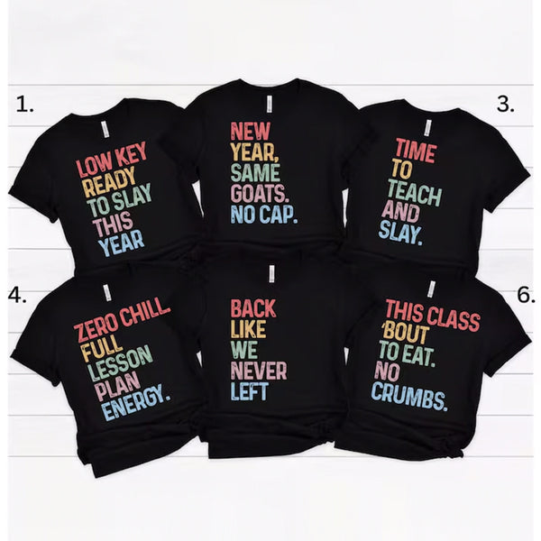 Back to School Teacher Shirt, First Day Of School Teacher Shirts