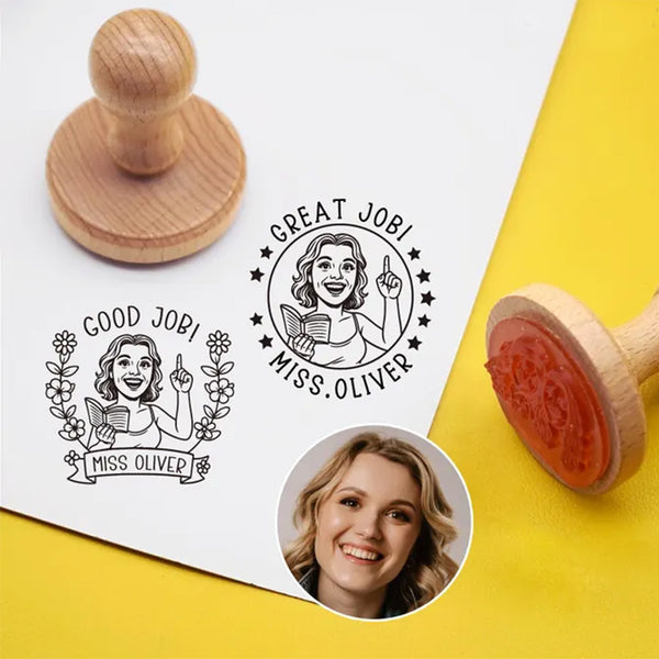 Teacher Stamp, Personalized Teacher Stamp