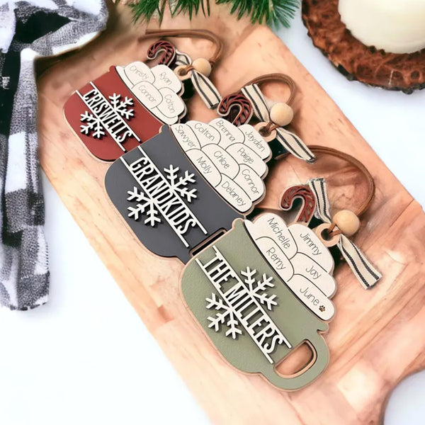 Personalized Christmas Ornament | Customized Family Ornament