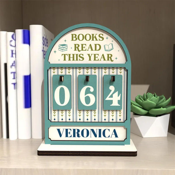 Personalized Books Read Tracker,Books Read This Year Counter