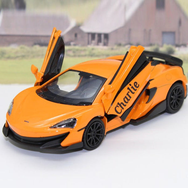 PERSONALISED NAME Gift Toy Car Boys Dad Grandad Brother Husband Father Diecast Model Birthday Gift