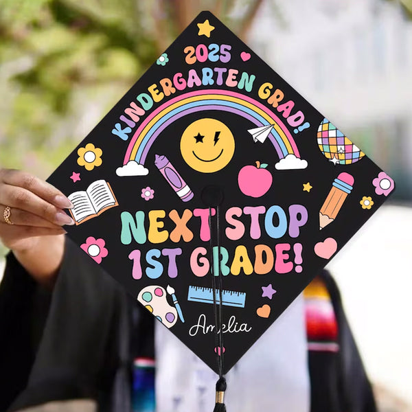 Personalized Kindergarten Graduation Cap Topper
