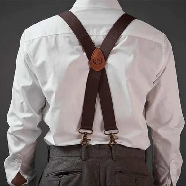 Custom Leather Suspenders,Personalized Suspenders