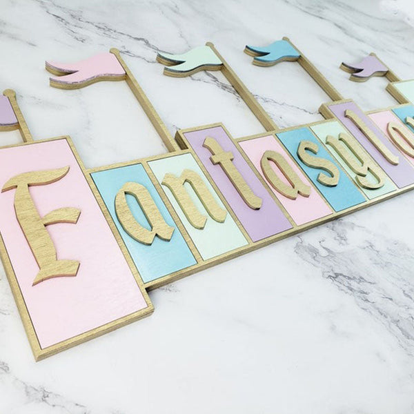 Baby Name Sign Custom Name Sign Kids Room Decor