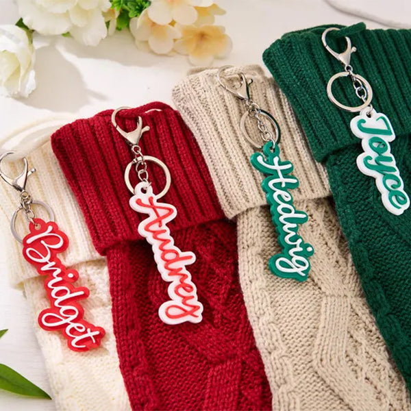 Custom Stocking Name Tag,Personalized Christmas Gift Tag
