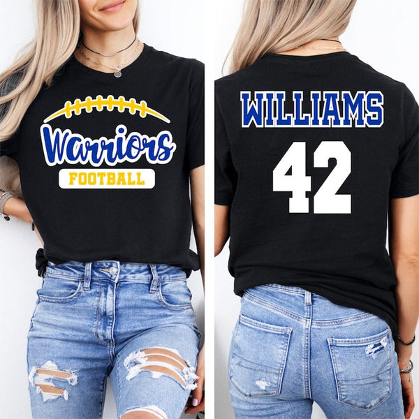 Custom Football Mascot Shirt, Personalized Football Team Shirt