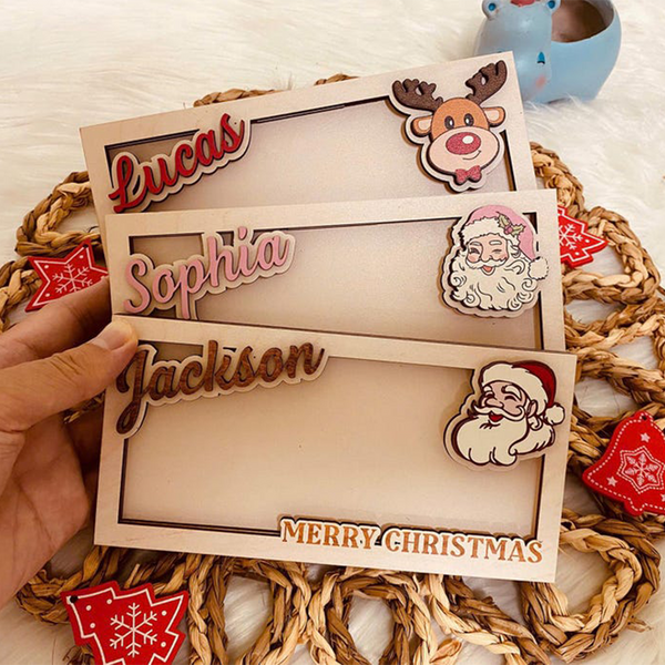 Personalized Xmas Money Holder, Christmas Gift 2025, Custom Money Holder Ornament