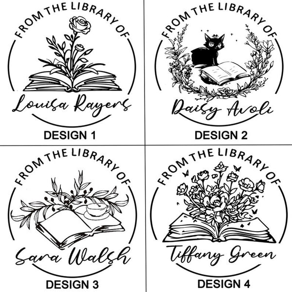 Personalized library stamp Self Inking Library Stamp