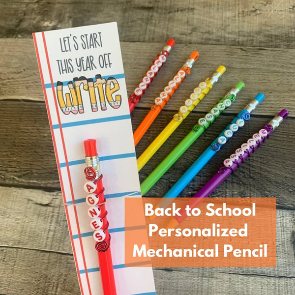 Colored Personalized Mechanical Pencils | Custom School Supplies