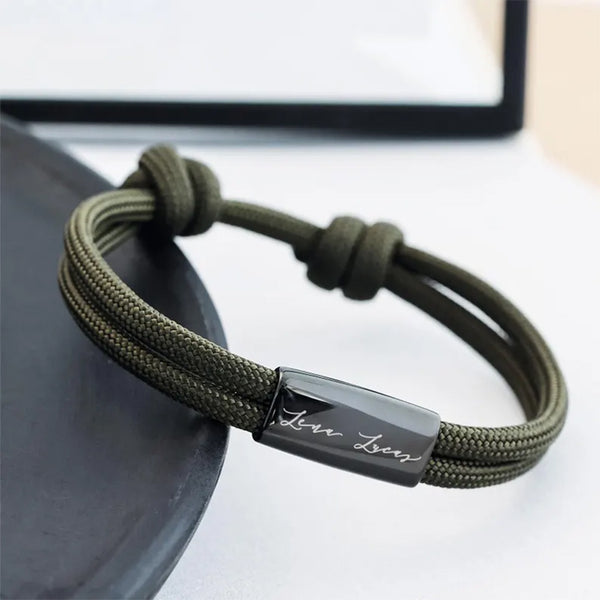 Men’s Bracelet – Personalized Sailing Rope Bracelet
