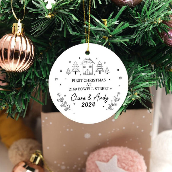 Our New Home Christmas Bauble,First Christmas Ornament