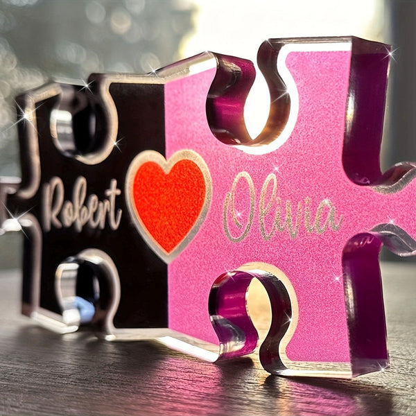 Custom Acrylic Puzzle Name Signs