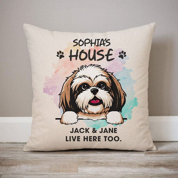 Personalized Pillows, Custom Gift for Dog Lovers