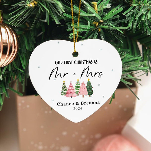 First Christmas Ornament,Couples Christmas Bauble