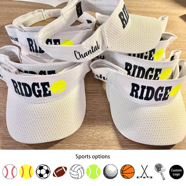 Mesh athletic Tennis visors perfect for day league tennis