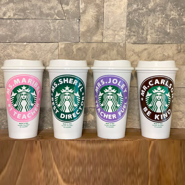 TEACHER Starbucks Cup | Gift for Teacher | Personalized Tumbler with name