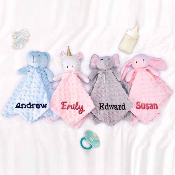 Personalized Security Blanket for Girls and Boys
