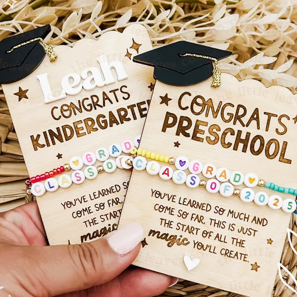 Kindergarten Graduation Bracelets 2025 Preschool Graduation gift