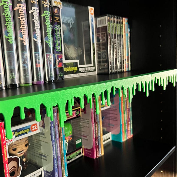 Slime Drip Bookshelf Decor | Blood Drip Bookshelf Decor