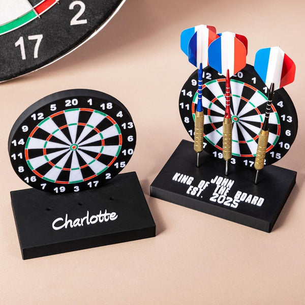 Personalized Name Trophy Design Darts Holder